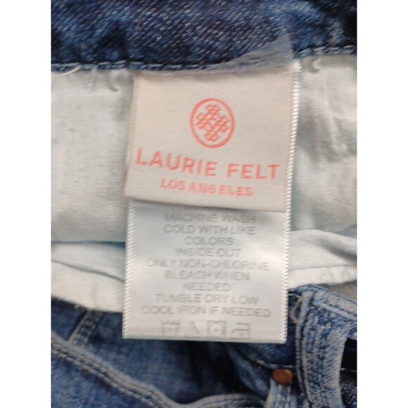 Laurie Felt Classic Denim Boyfriend Jeans Blue Plus Sz 24W NWT - Picture 8 of 9
